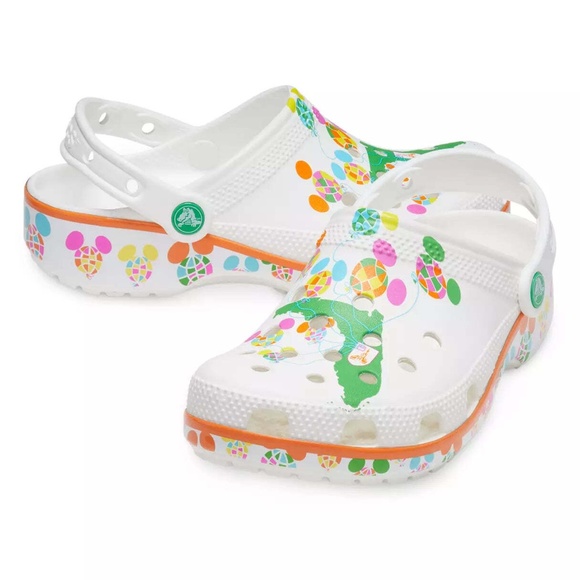 CROCS Shoes - Disney Parks Crocs Adult 50th Anniversary Vault Balloons Florida Clog M8 W10 NEW